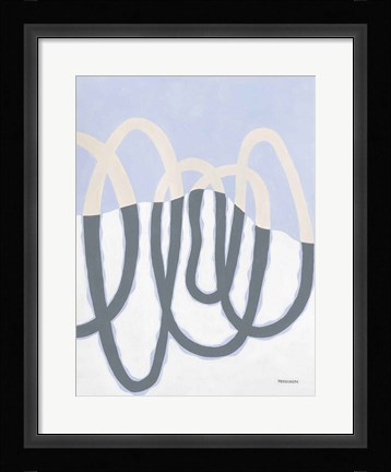 Framed Loops II Print