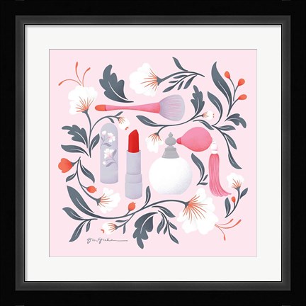 Framed Glam Squad II Print