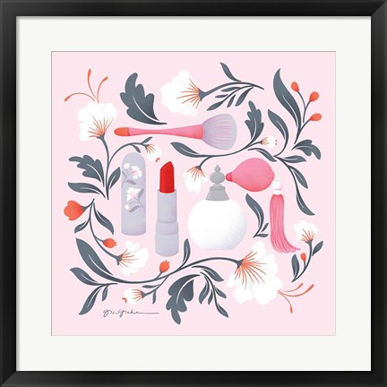 Framed Glam Squad II Print