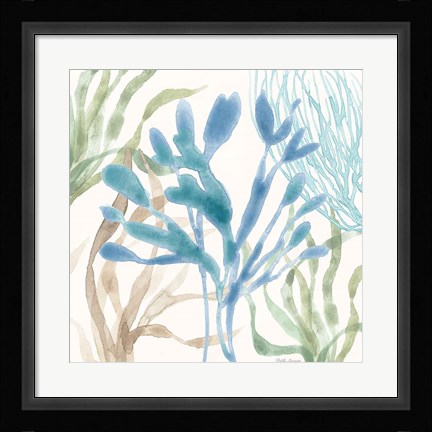 Framed Soft Shores IX Print