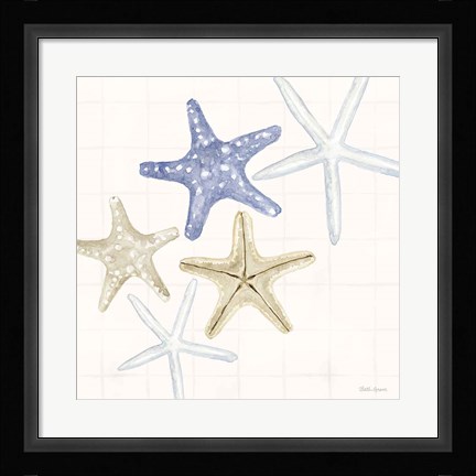 Framed Soft Shores IV Print