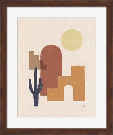 Framed Desert Arches II Print