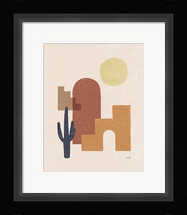 Framed Desert Arches II Print