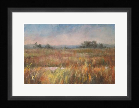 Framed Autumn Fields Print