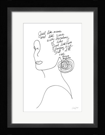 Framed Still I Will Rise Print