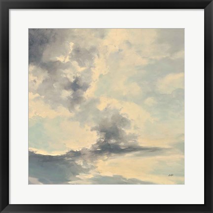 Framed Warm Evening Clouds Print