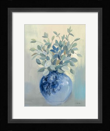 Framed Sage Botanical Print