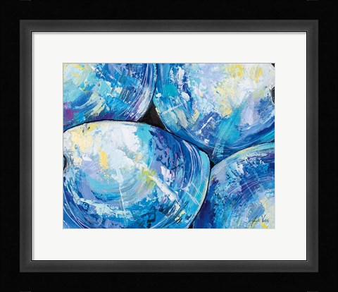 Framed Contemporary Shells Print