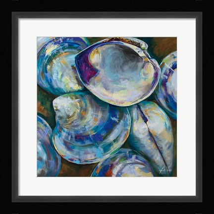 Framed Shell Shuffle Print