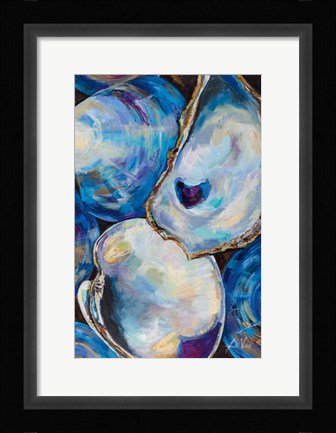 Framed Matunuck Shells Print