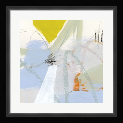 Framed Colorful Crop III Print