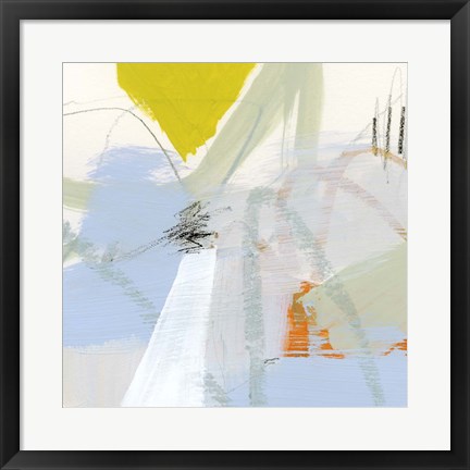 Framed Colorful Crop III Print