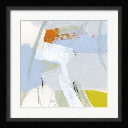 Framed Colorful Crop IV Print