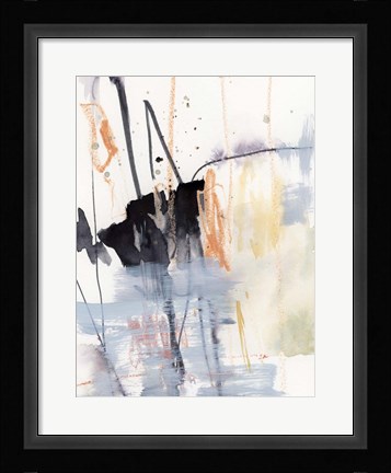 Framed Foggy Swath I Print