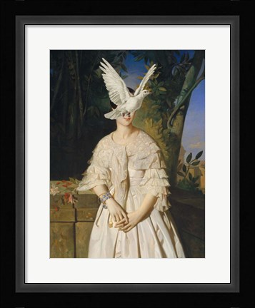 Framed Flightless Bird I Print