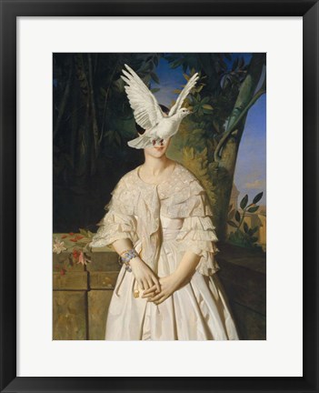 Framed Flightless Bird I Print