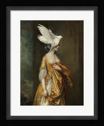 Framed Flightless Bird II Print