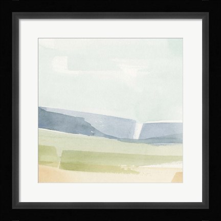 Framed Pastel Slopes II Print
