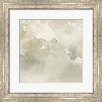 Framed Warm Clouds Abstract II Print