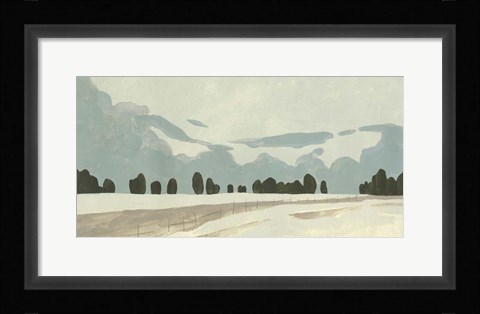 Framed Farmland Study IV Print