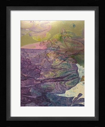 Framed Monet's Landscape V Print