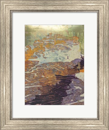 Framed Monet&#39;s Landscape VII Print