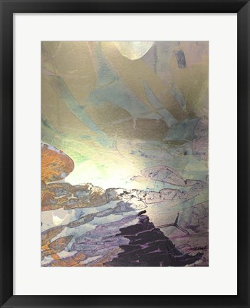 Framed Monet&#39;s Landscape VIII Print