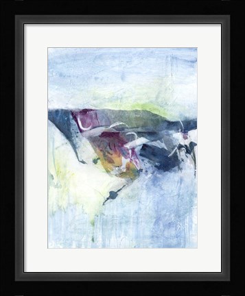Framed Gliding on Ice II Print