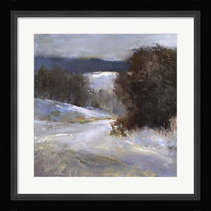 Framed Down Slope Print