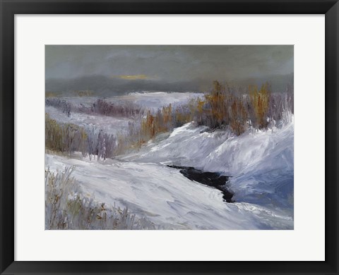 Framed Fresh Snow Print