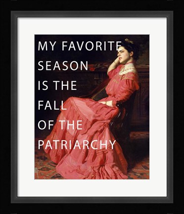 Framed Sassy Master V Print