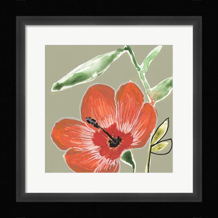 Framed Tropic Botanicals IV Print