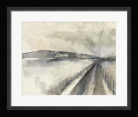 Framed Vanishing Pathway II Print