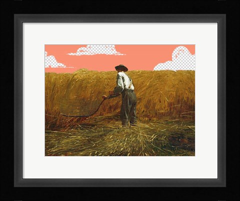 Framed Masked Masters (Reaping) Print