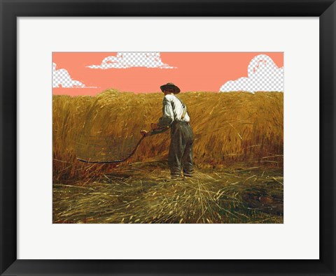 Framed Masked Masters (Reaping) Print