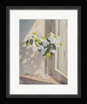 Framed Window Bouquet I Print
