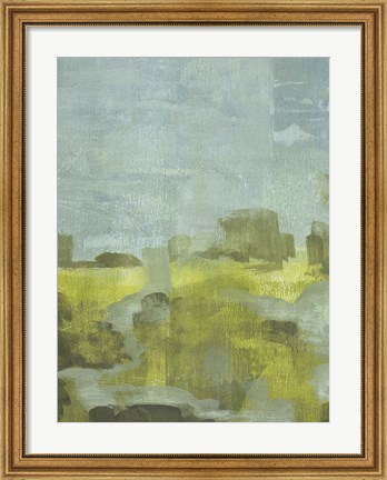 Framed Overgrown Greenway II Print