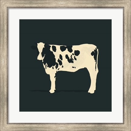 Framed Refined Holstein IV Print