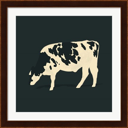 Framed Refined Holstein VI Print