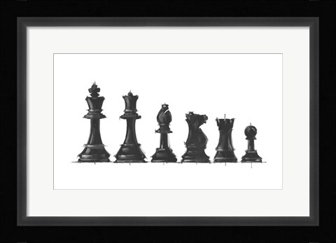 Framed Starting Line Up I Print