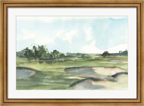 Framed Watercolor Course Study I Print