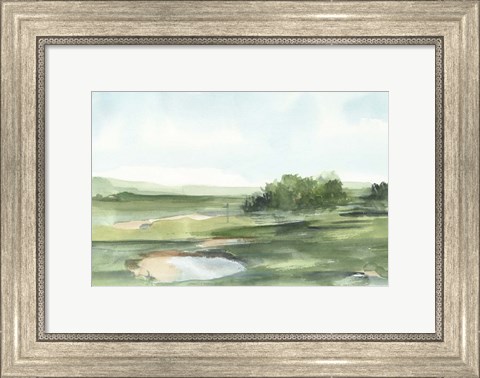 Framed Watercolor Course Study II Print