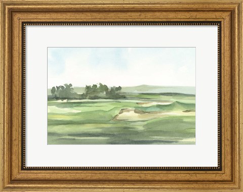 Framed Watercolor Course Study III Print