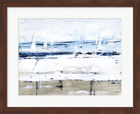 Framed Sea Gaze II Print