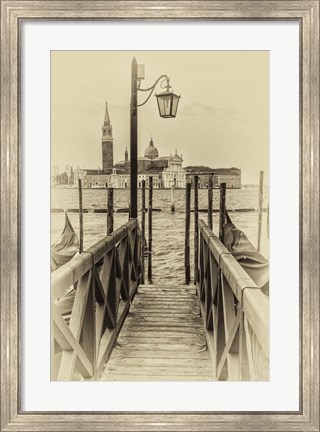 Framed Vintage Venice II Print