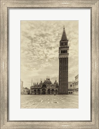 Framed Vintage Venice III Print