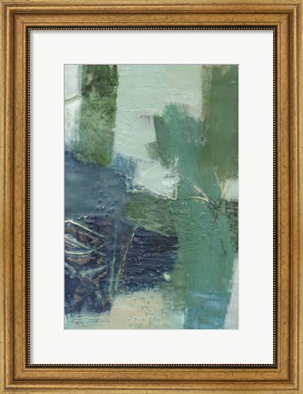 Framed Terrene Abstract IV Print