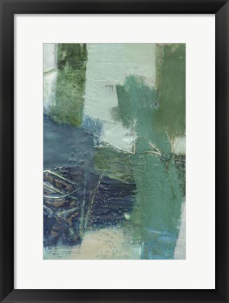 Framed Terrene Abstract IV Print