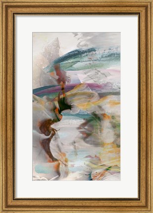 Framed Abstract Movement I Print