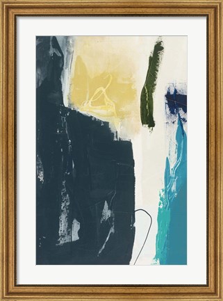 Framed Obscure Abstract II Print